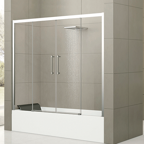 Nízká vana sprchový kout